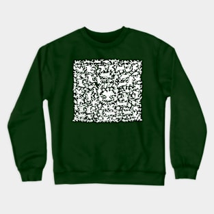 Otomi Mexican White Crewneck Sweatshirt